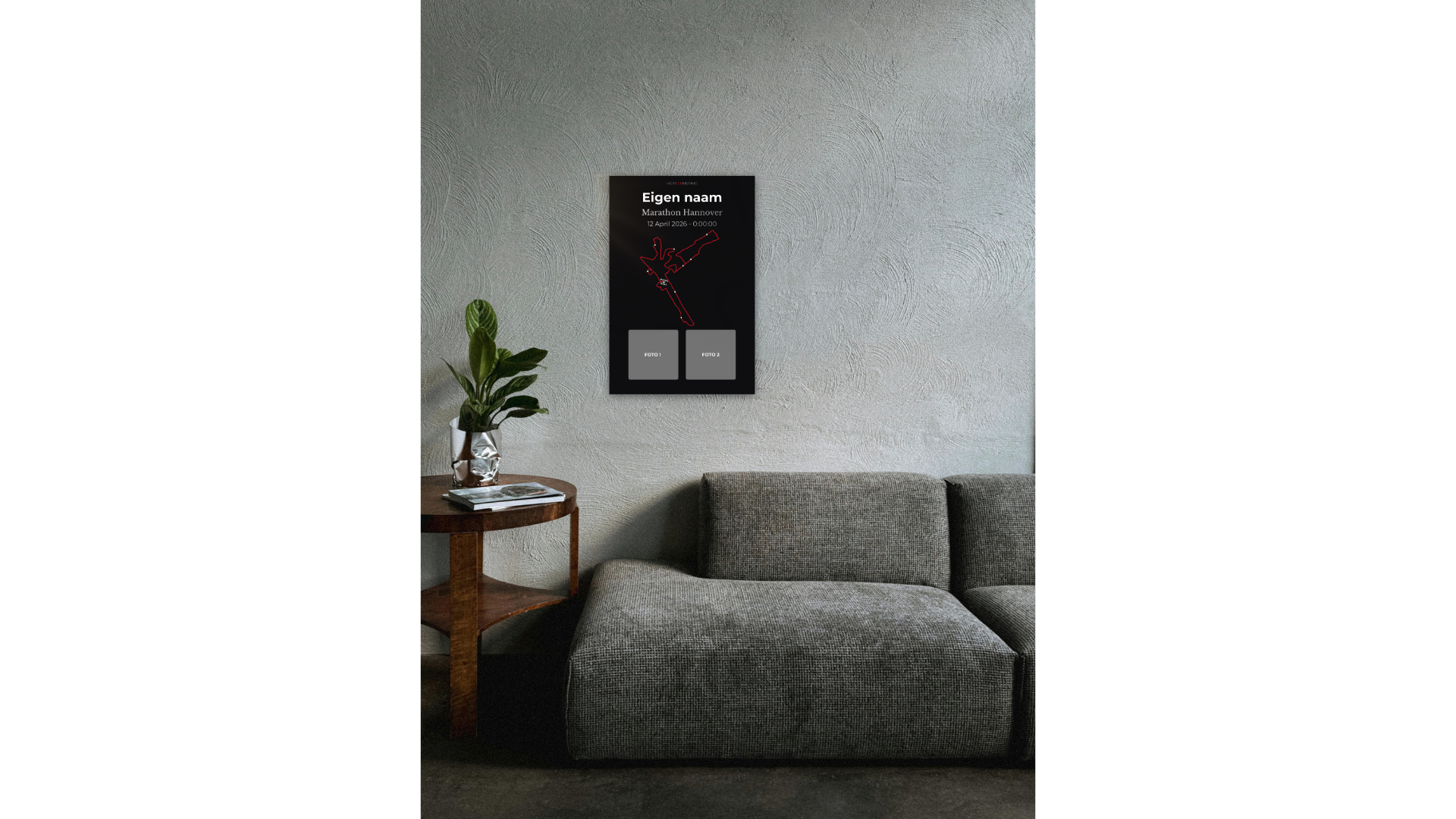 Rotterdam Marathon - Personalized Commemorative Plaque