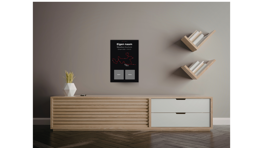 Enschede Marathon - Personalized Commemorative Plaque