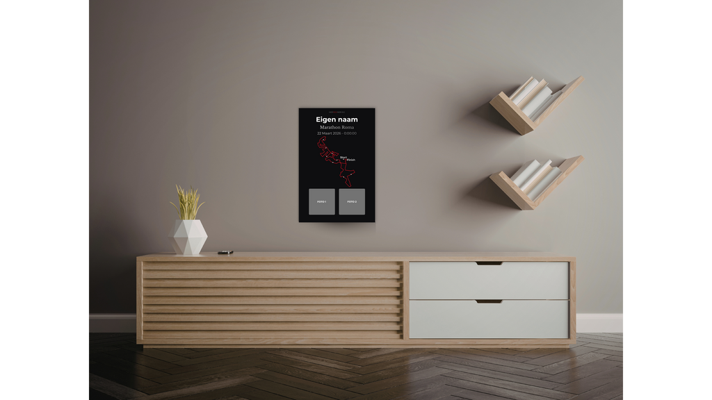 Rome Marathon - Personalized Commemorative Plaque