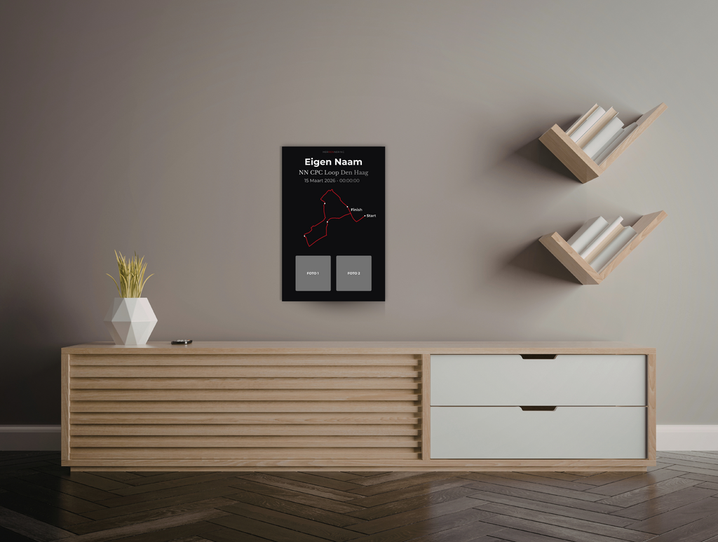 NN CPC Run The Hague - Personalized Commemorative Plaque