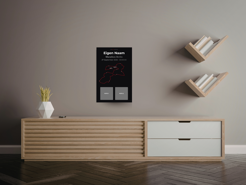 Berlin Marathon - Personalized Souvenir Plate