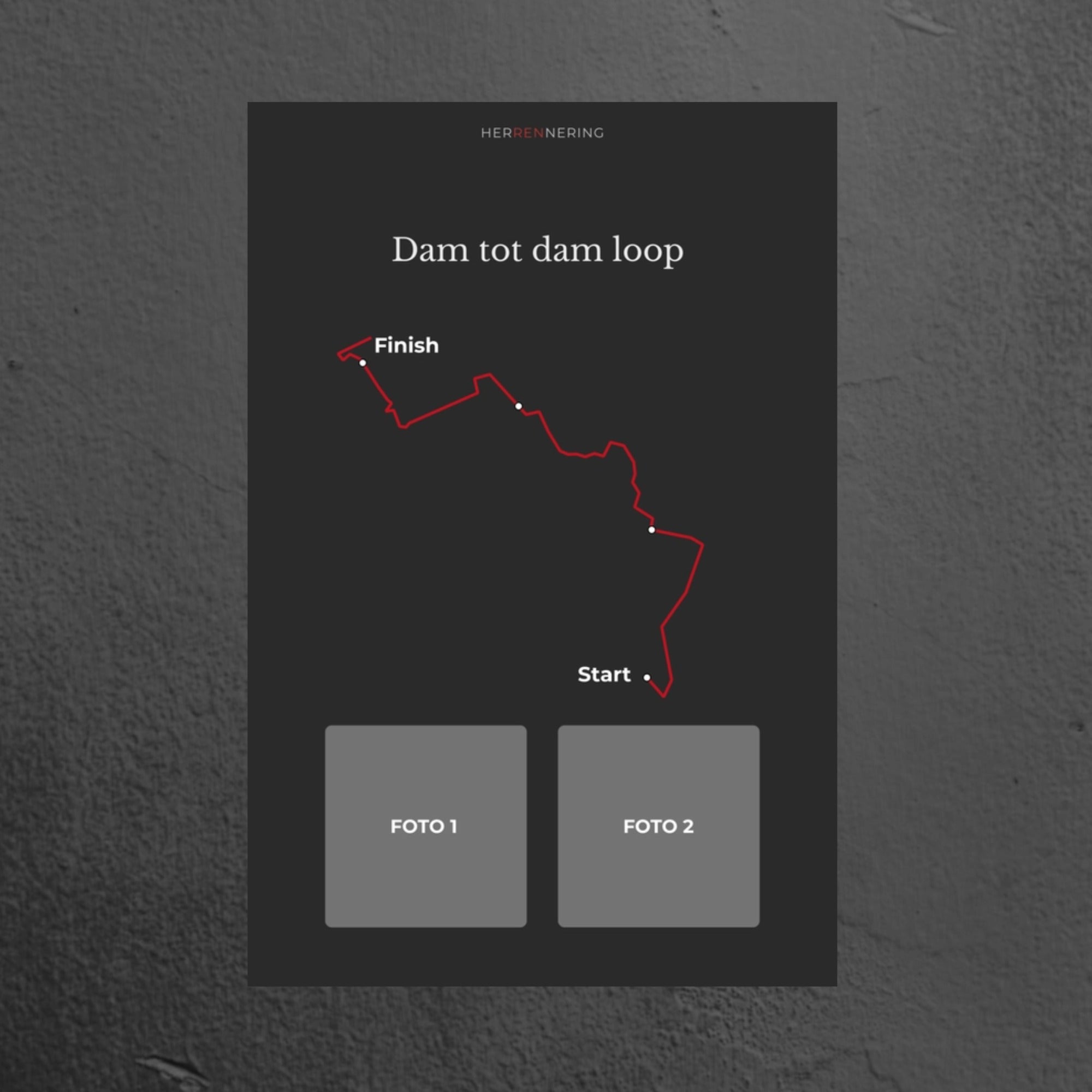 Dam to Dam Black (Grey) - Personalized Commemorative Plaque